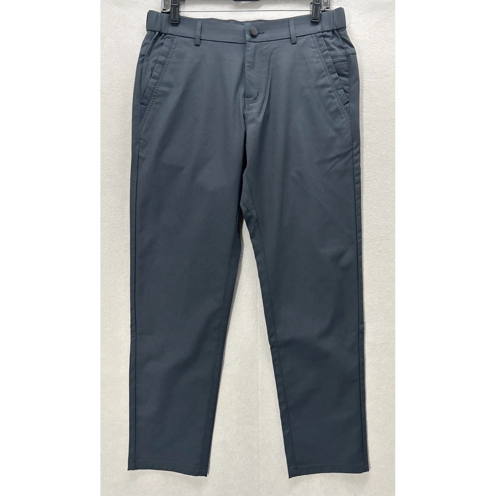Jack Archer Pants Men 32x28 Deep Blue Tech Chino Slim Fit Office Casual